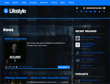 Tablet Screenshot of lifestylemusic.co.uk